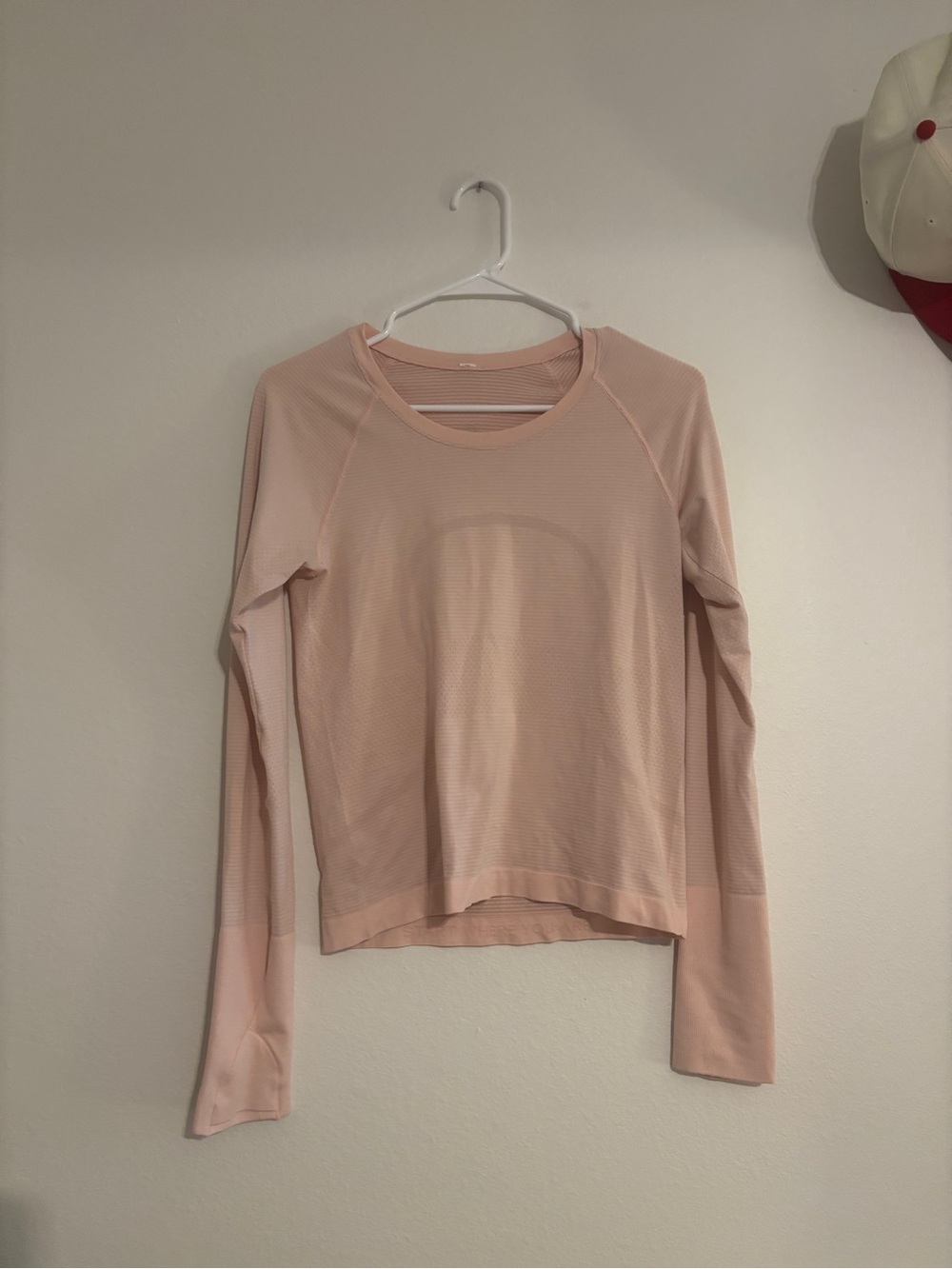 lululemon athletica Light Blush Long-Sleeve Crew Top